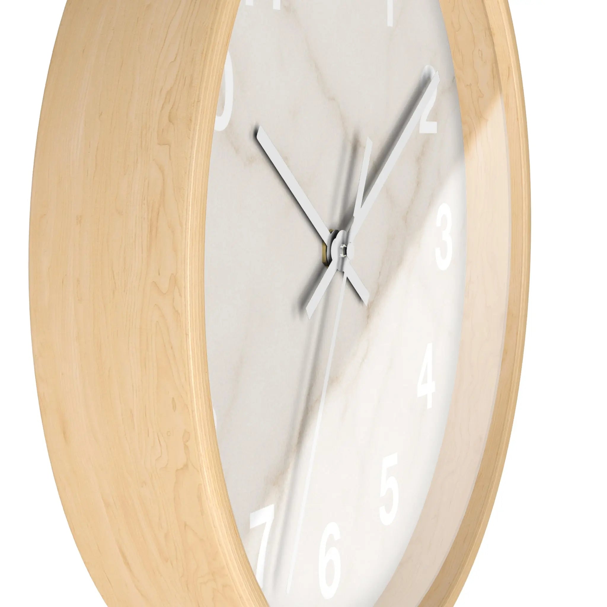 Marble Minimalist Wall Clock Printify