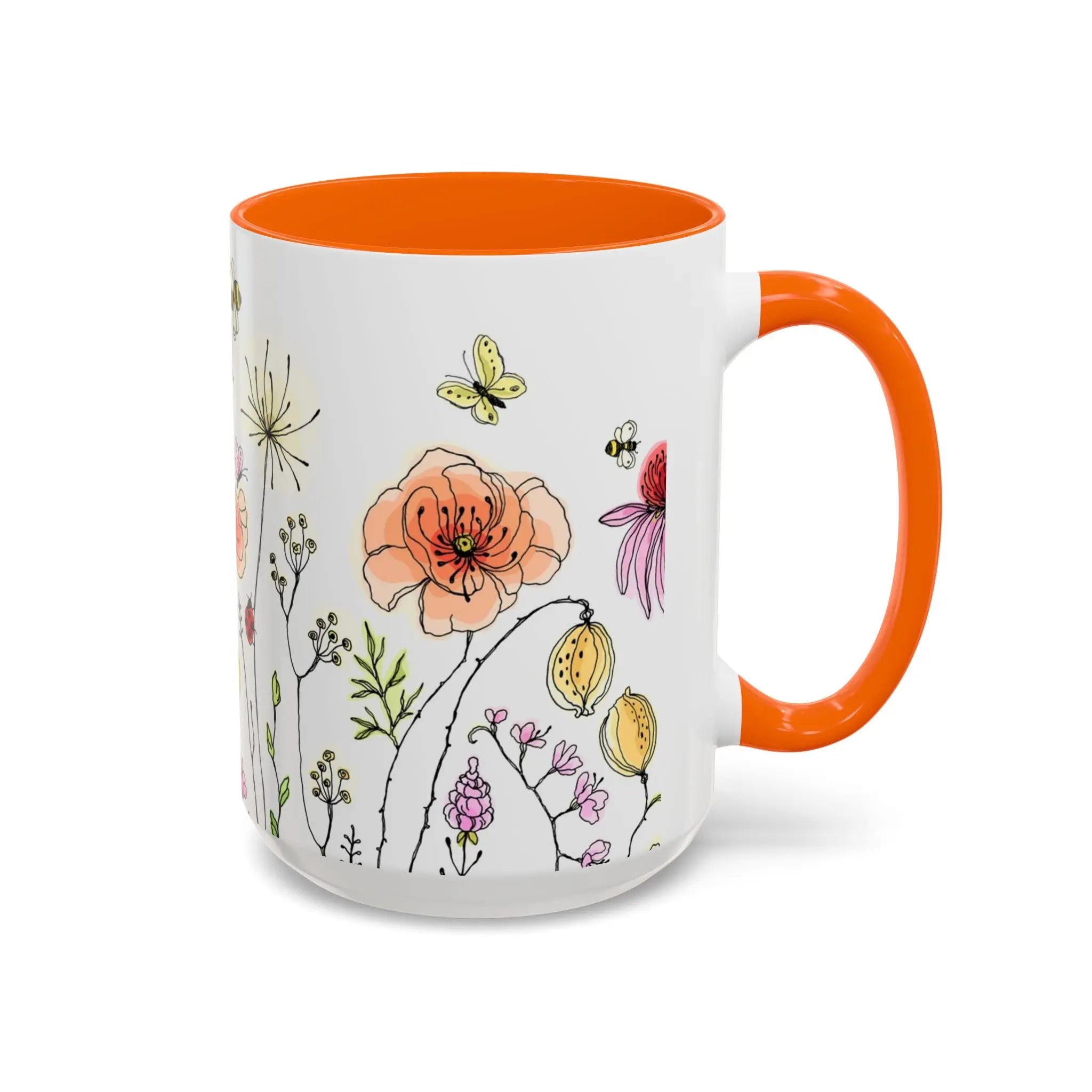 Floral Coffee Mug Printify