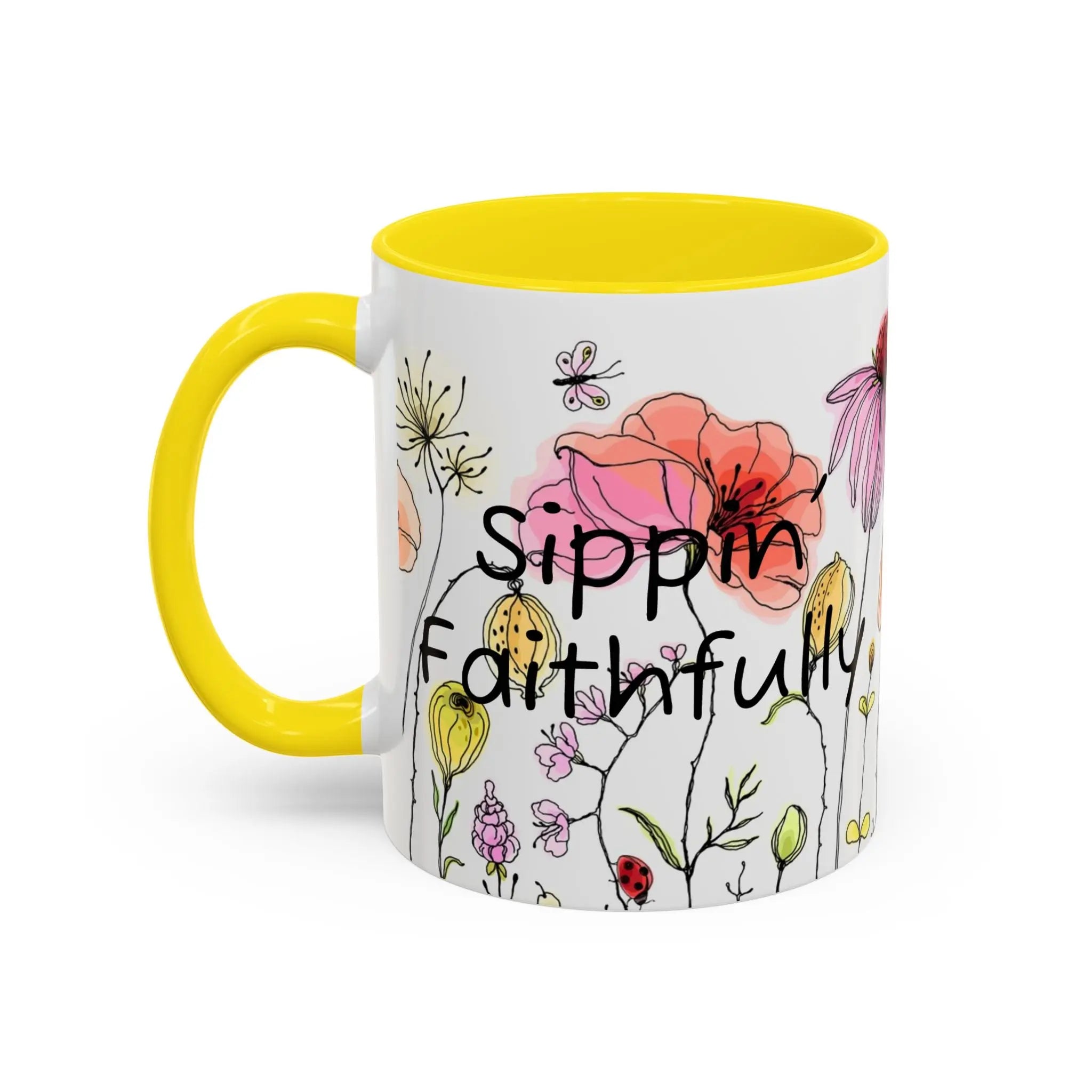Floral Coffee Mug Printify