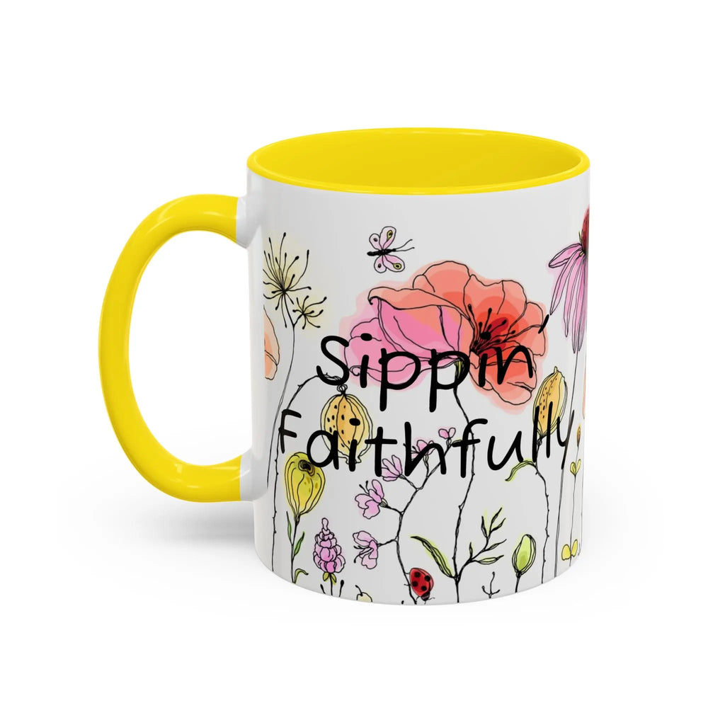Floral Coffee Mug Printify