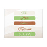 Self Talk Canvas Print Printify