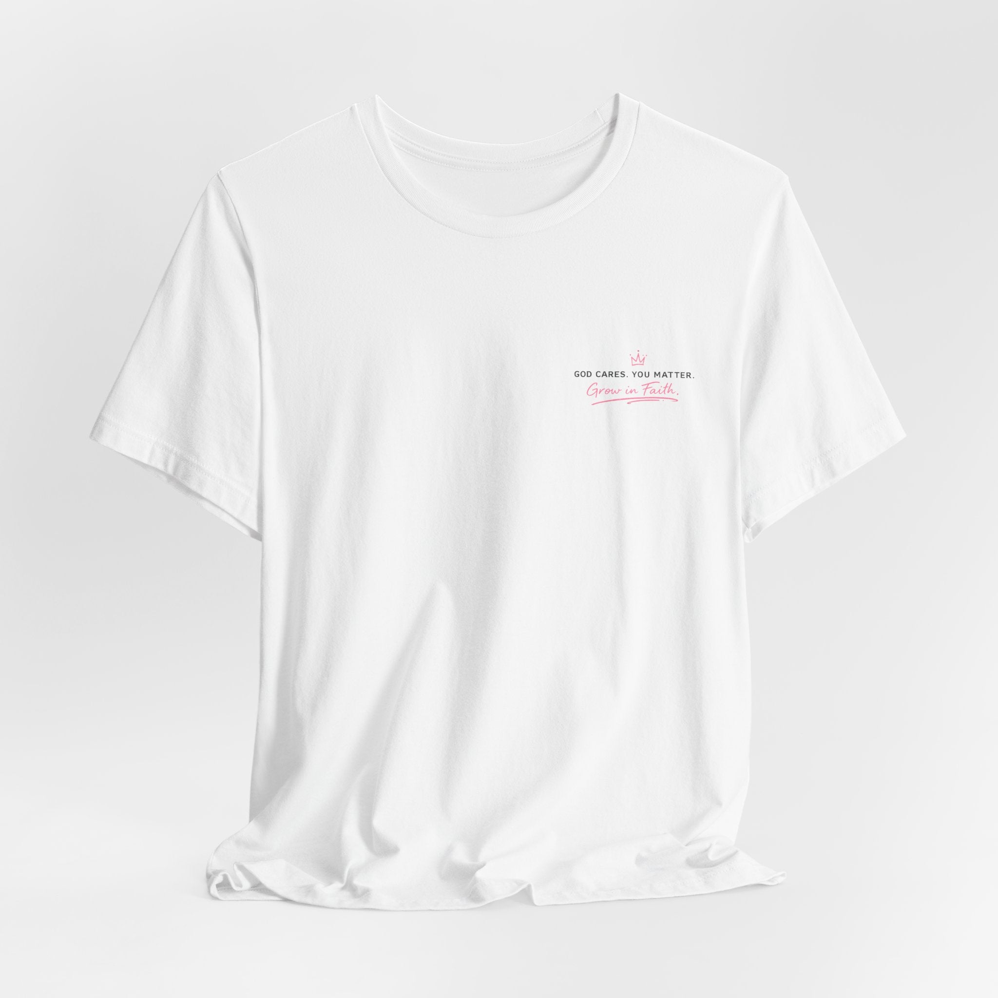 Copy of Consider The Lilies Floral Tee — Pink Lily Shirt