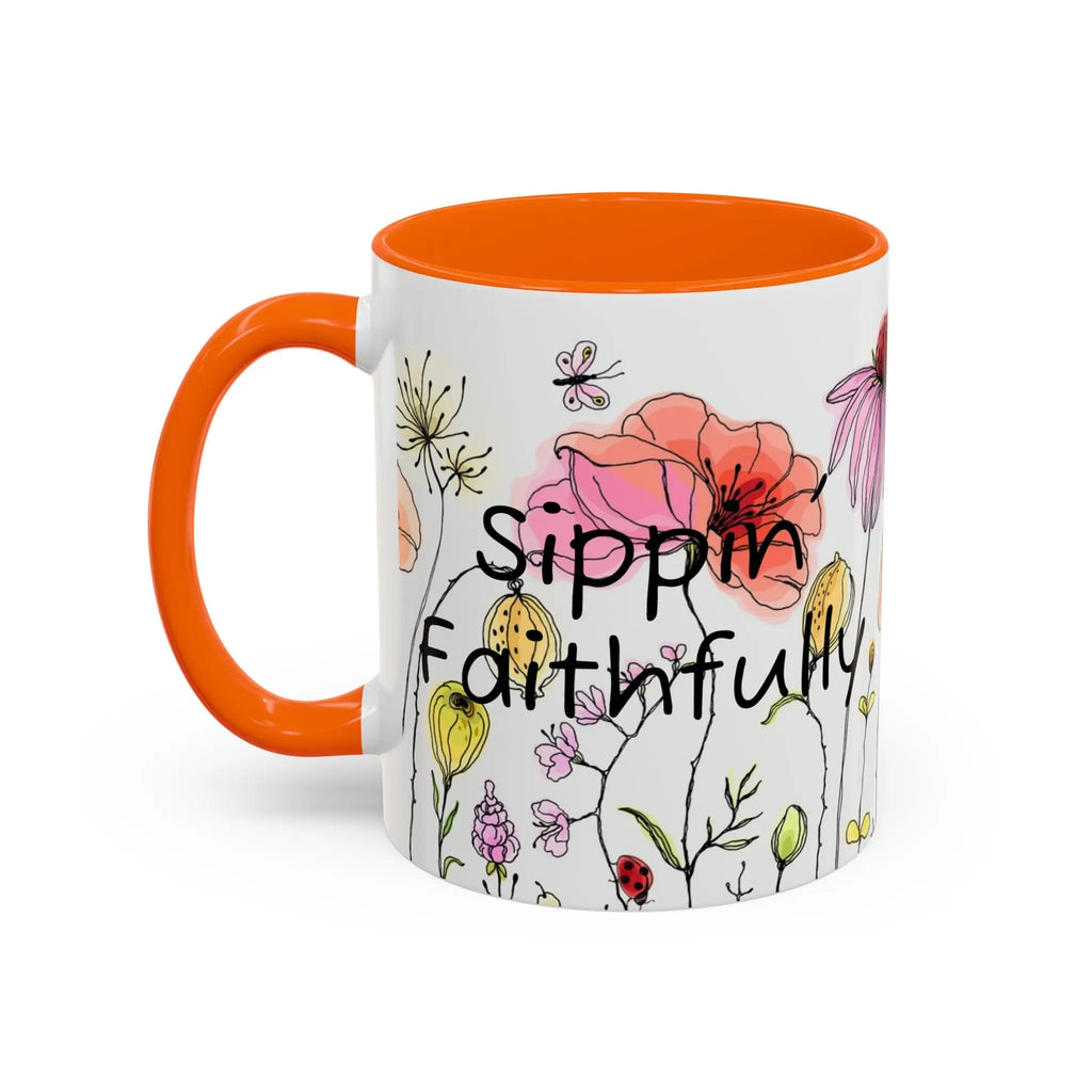 Floral Coffee Mug Printify