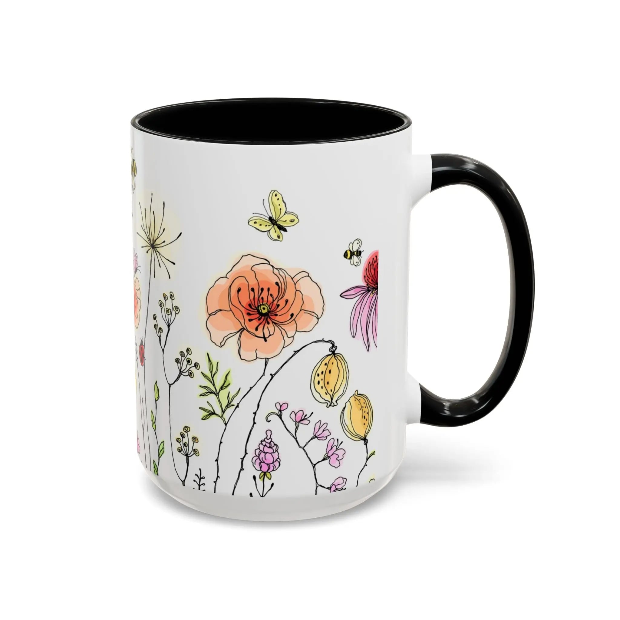Floral Coffee Mug Printify
