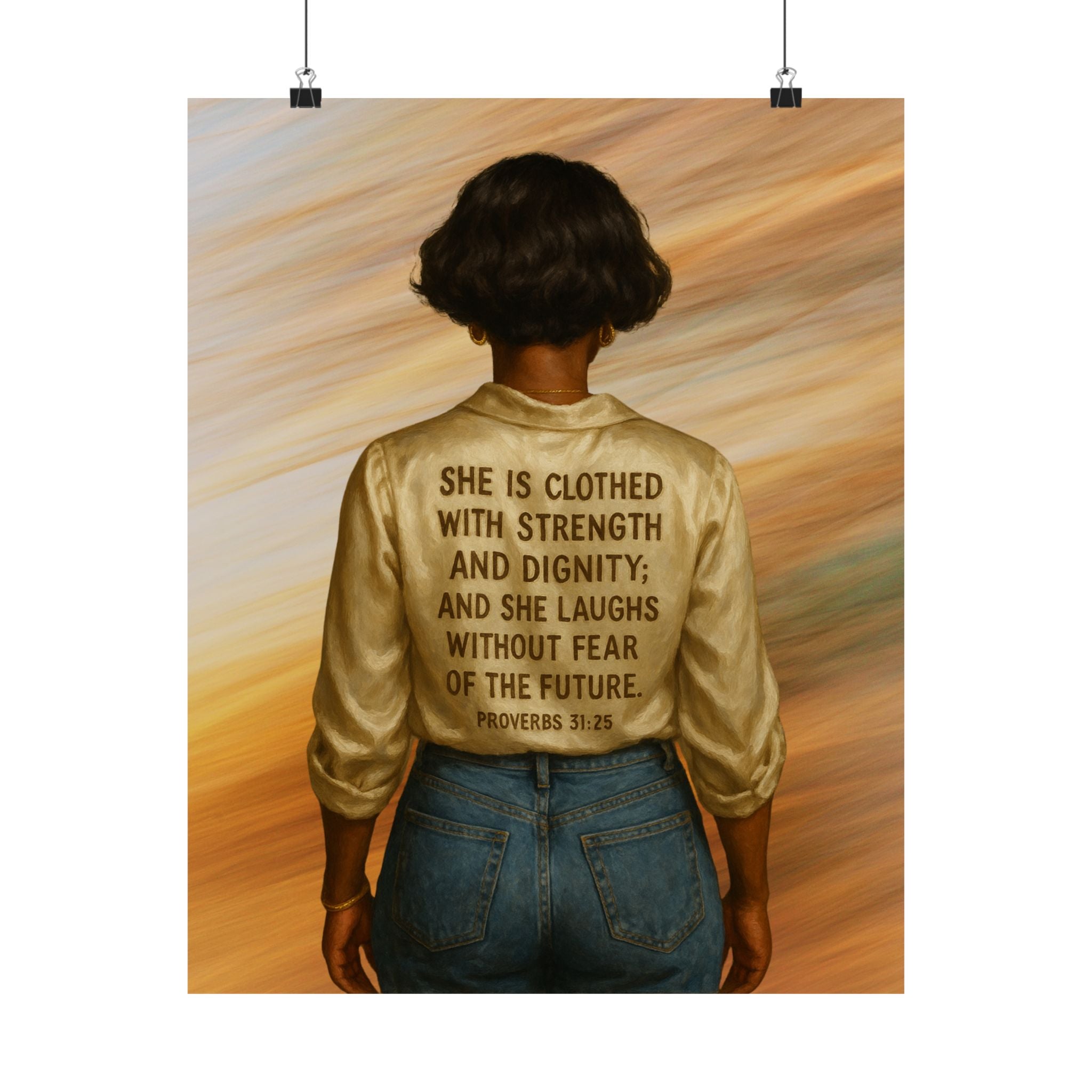 Vertical Poster - Proverbs 31 Woman Motivational Design Printify