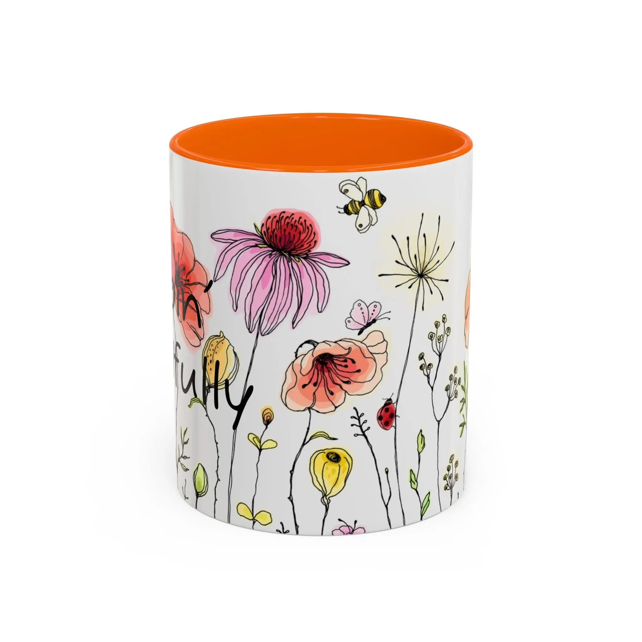 Floral Coffee Mug Printify