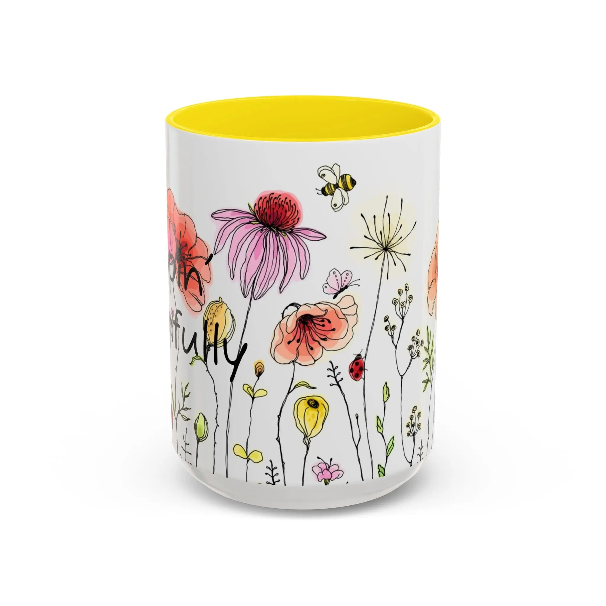 Floral Coffee Mug Printify